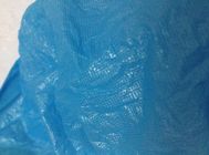 CPE Polyethylene ครอบคลุม Overshoe ทิ้ง, Overshoes พลาสติกสีฟ้าที่มีพื้นผิวนูน ผู้ผลิต