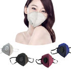 Health ProtectiveFoldable FFP2 Mask / Safety Breathing Mask With Adjustable Nose Clip ผู้ผลิต
