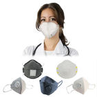 Skin friendly Foldable FFP2 Mask Dustproof Industrial Breathing Mask With Valve ผู้ผลิต
