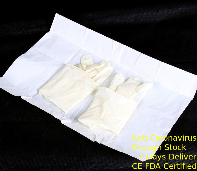 โรงพยาบาลถุงมือปราศจากเชื้อที่ใช้แล้วทิ้งผงผ่าตัดฟรีได้รับการรับรอง ISO 13485 ผู้ผลิต