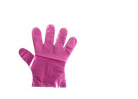 Polyethylene ถุงมือทางการแพทย์ที่ใช้แล้วทิ้งสี Customzied บริการ OEM / ODM ผู้ผลิต